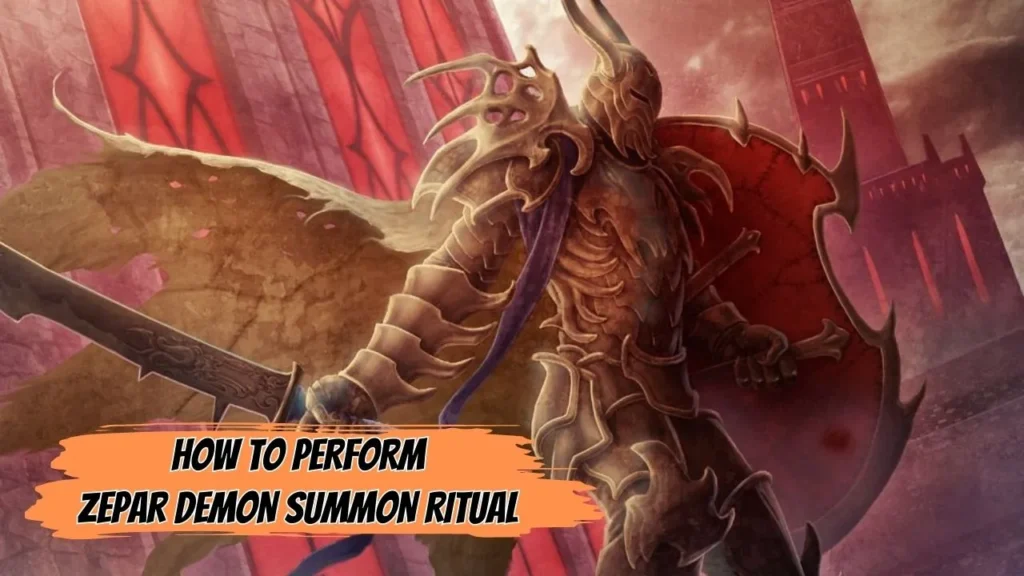 Zepar demon summon ritual in real life