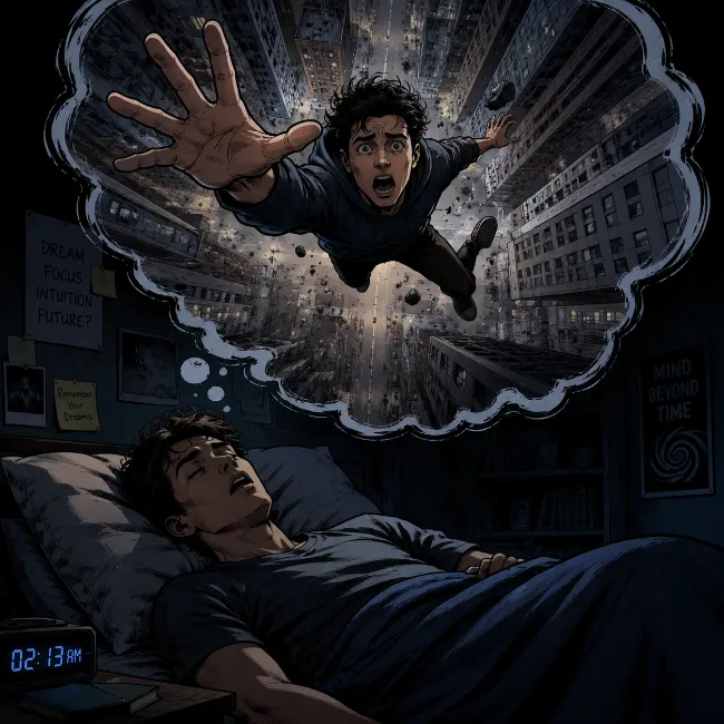 Precognitive Dreams of Death a man falling from height in his dreams