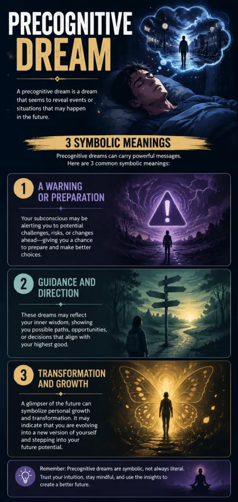 precognitive dream and their spiritual meaning