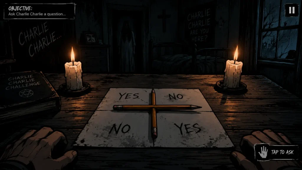 Charlie Charlie Challenge 3d Gameplay