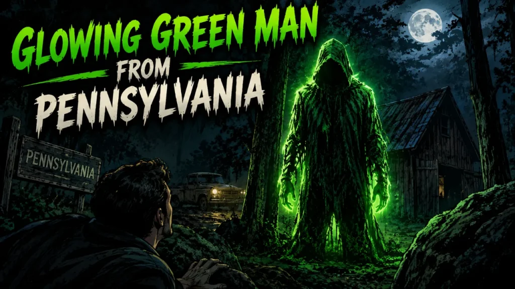 Glowing Green Man