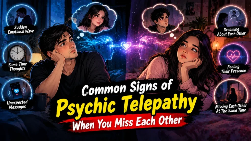 Psychic Telepathy Connection Signs
